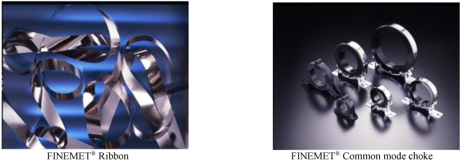 Photo: FINEMET® Ribbon / FINEMET® Common mode choke