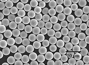 Monodisperse Conductive Ni-P Particles